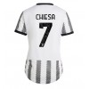 Juventus Federico Chiesa #7 Hjemmedrakt Kvinner 2022-23 Kortermet